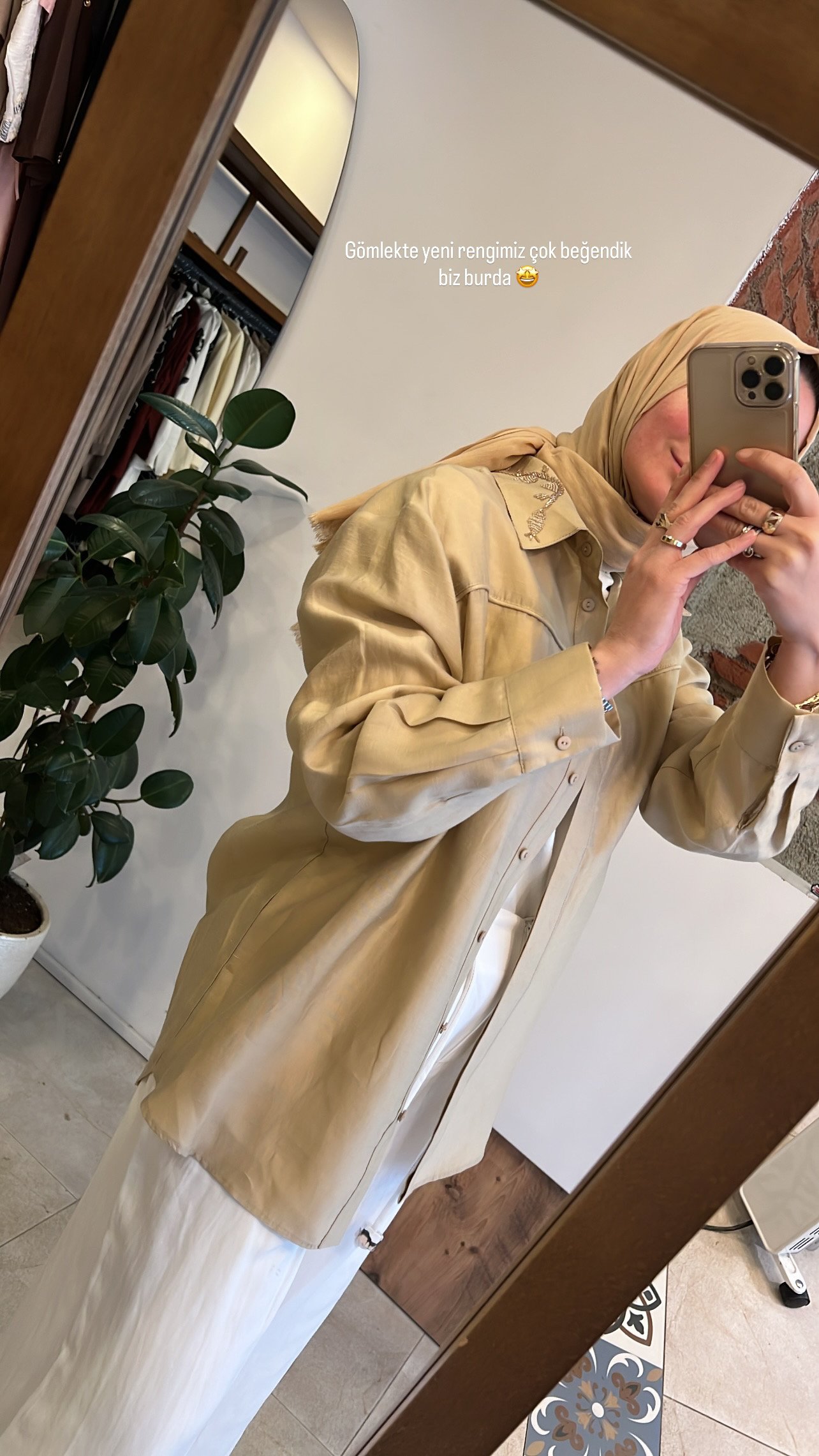 Thomas gömlek bej VENÖVE