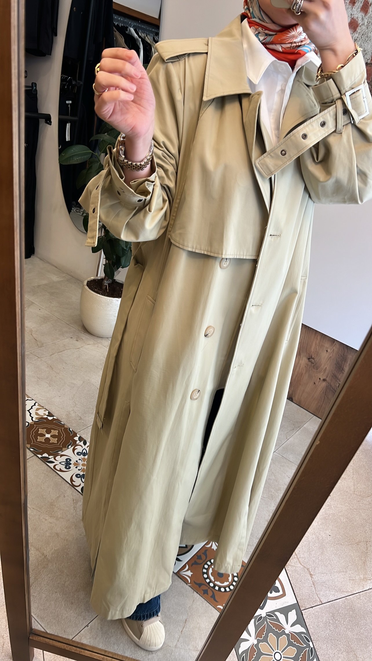 Valen trench bej QOOQ