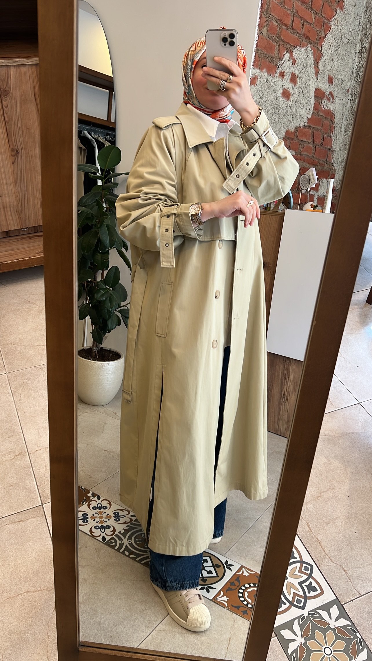 Valen trench bej QOOQ