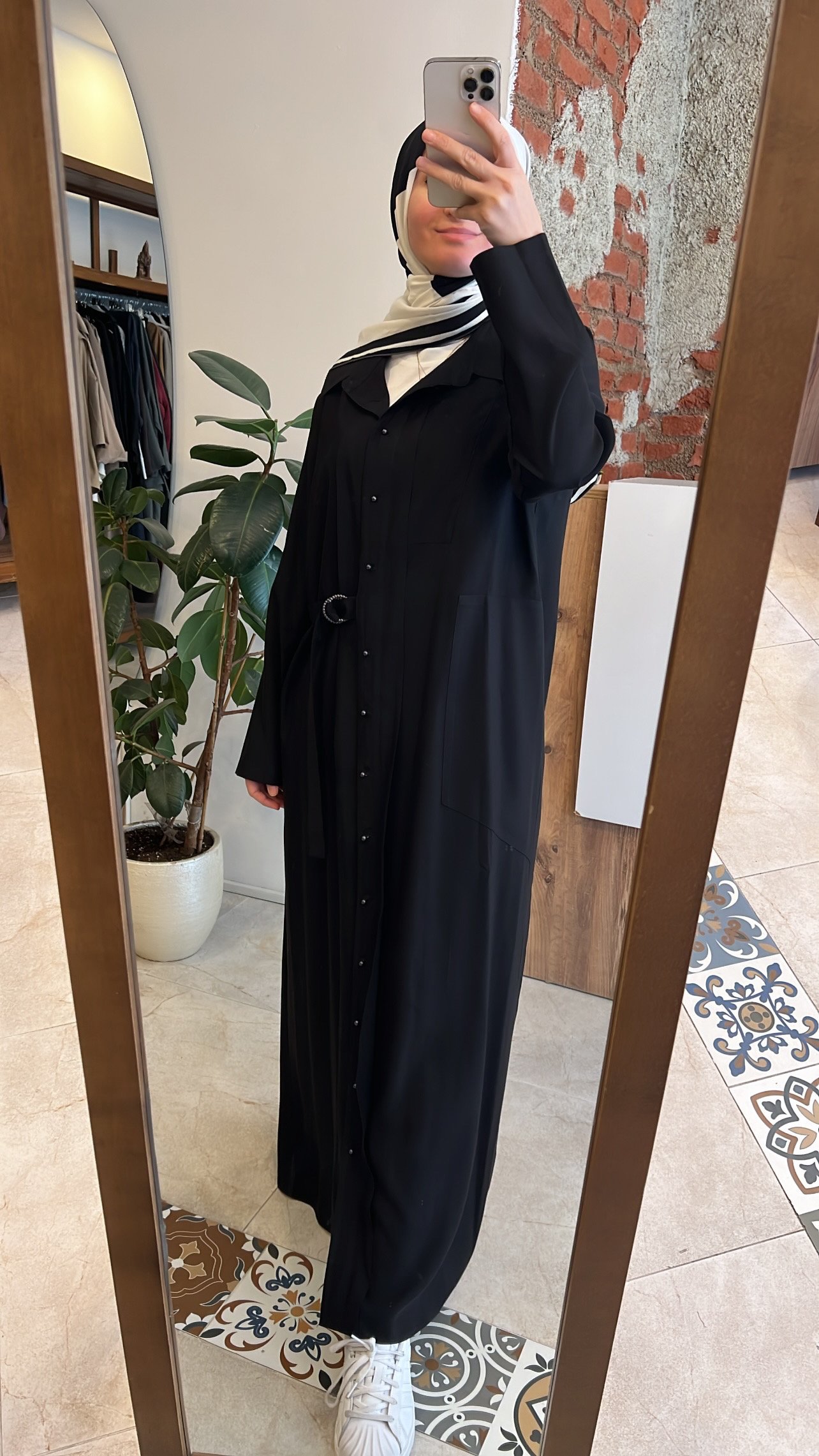 Yandan bağcıklı ince gömlek elbise CEREMONY