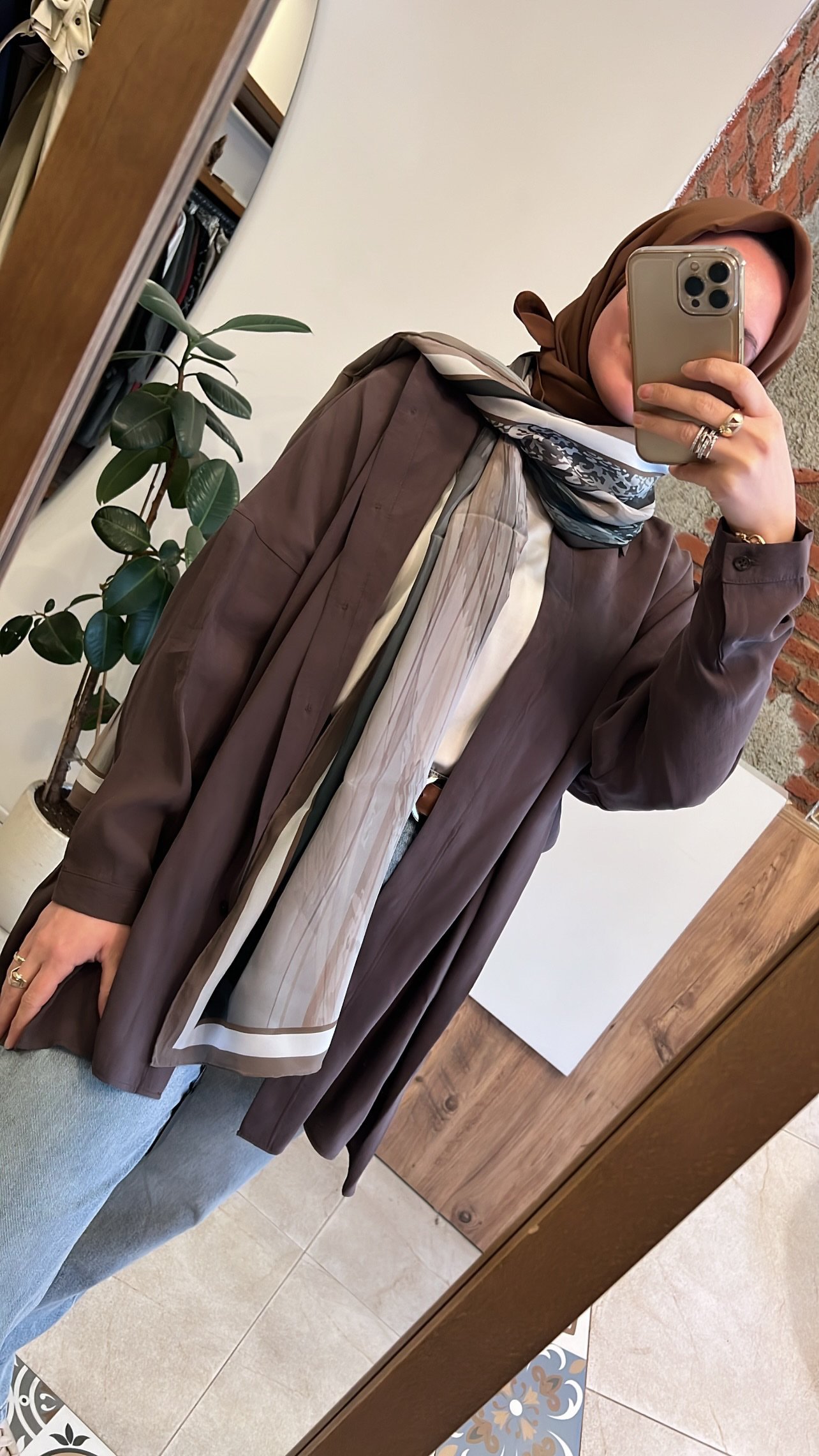 Yarasa kol gömlek bitter QOOQ